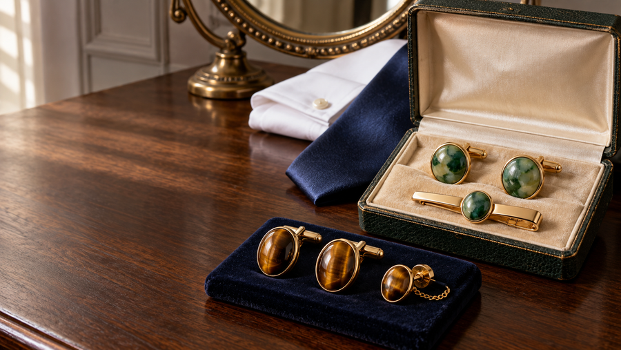 Cufflinks and Tie Tacks