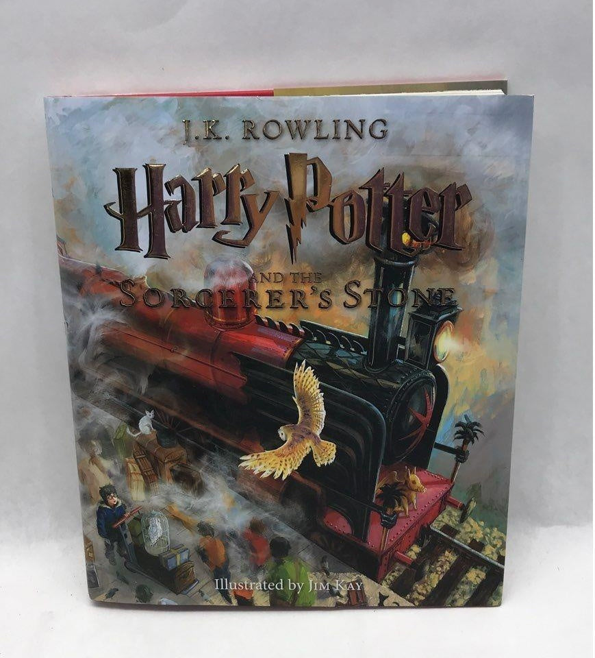 Harry Potter and the Sorcerer's Stone, Illustrated Hardcover with Dust Jacket