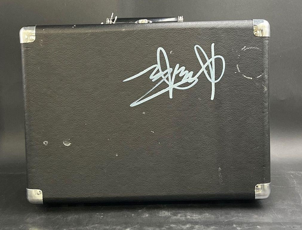 Crosley Portable Record Player - Autographed by Unknown Signer Missing Cord