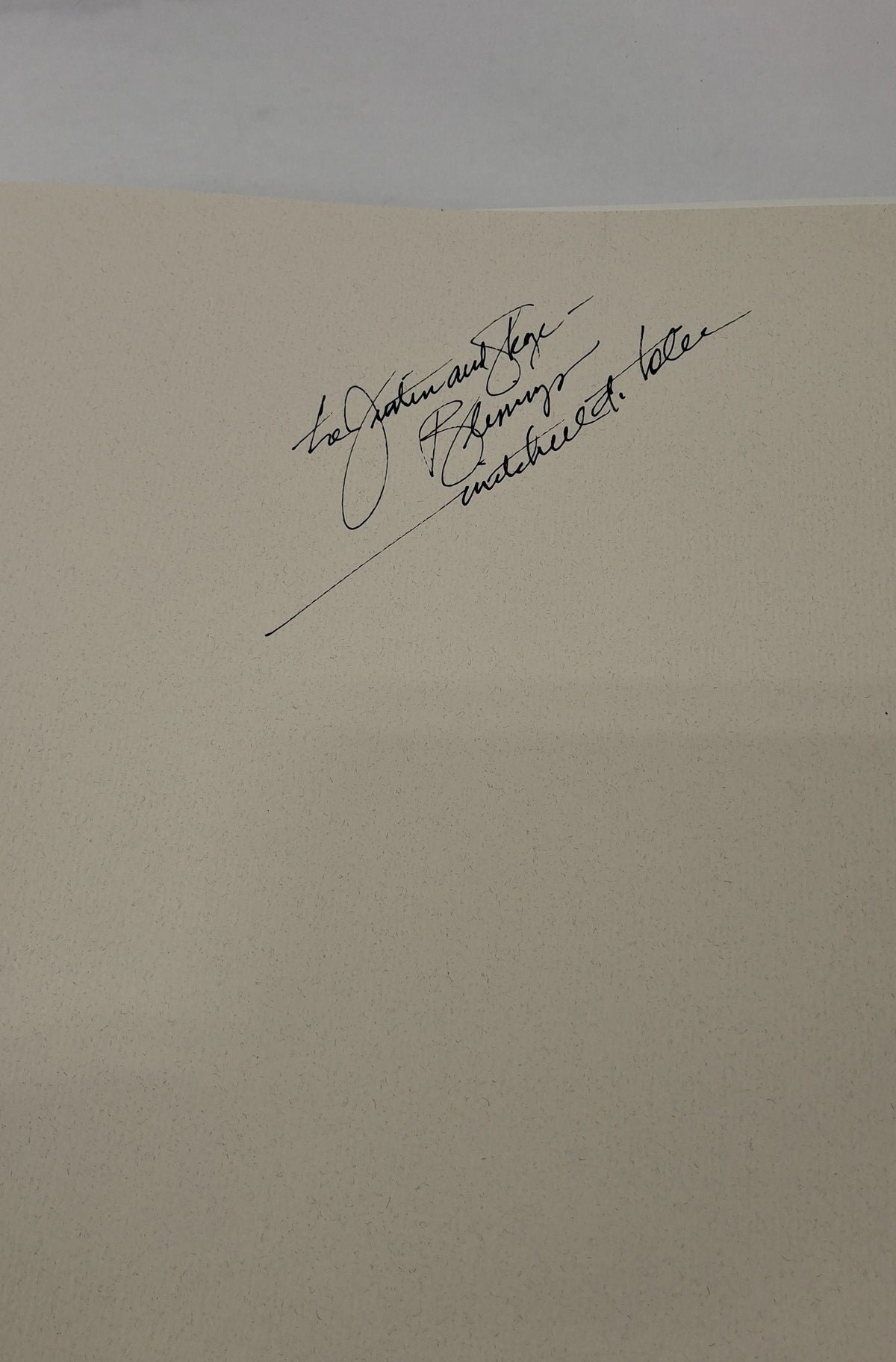 Mitchell Tolle American Artist, oblong hardcover with sage-green pictorial boards, signed and inscribed, view 2