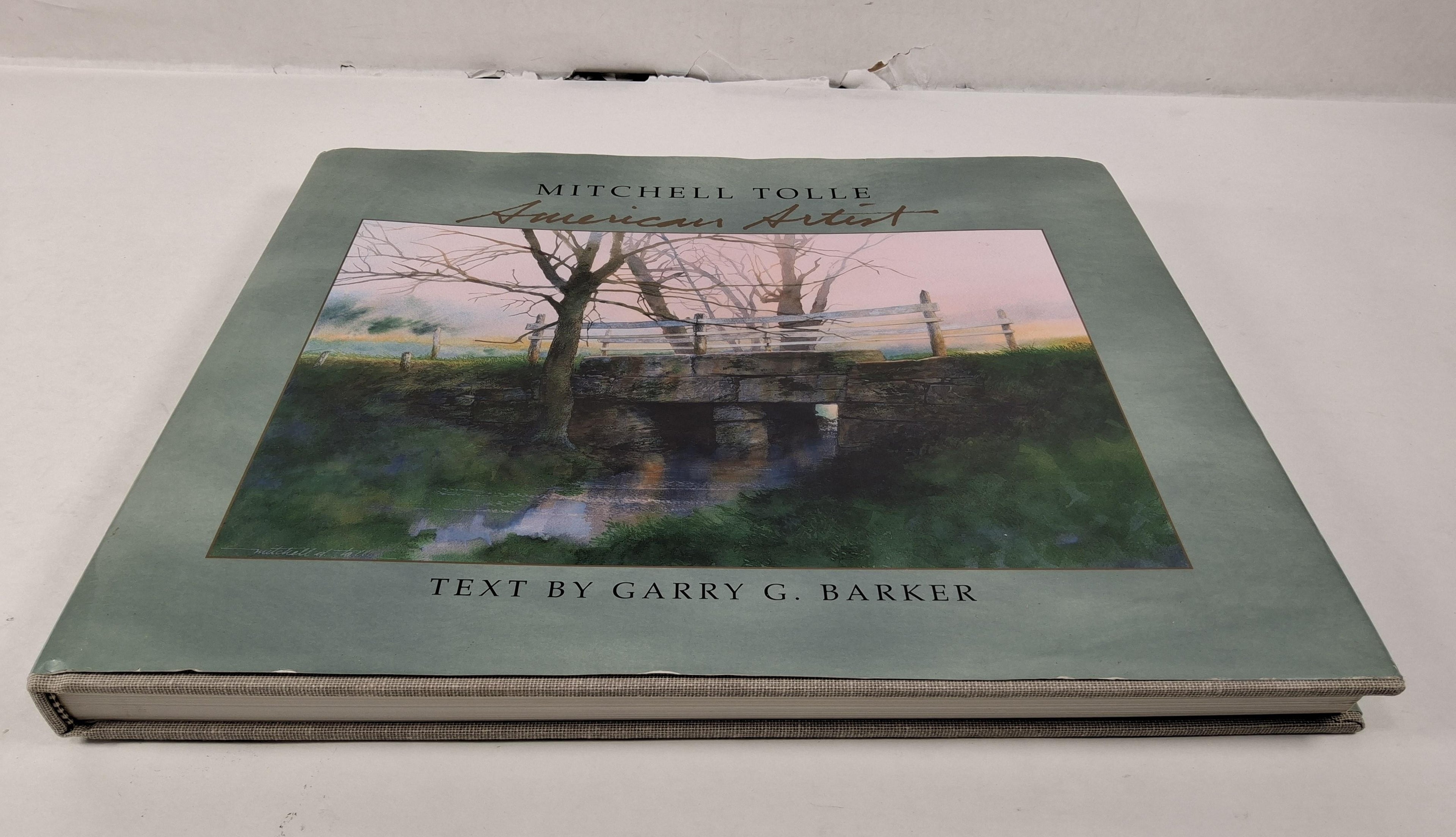 Mitchell Tolle American Artist Signed by Mitchell Tolle Edition Hardcover Kentucky Folk Art Coffee Table Book