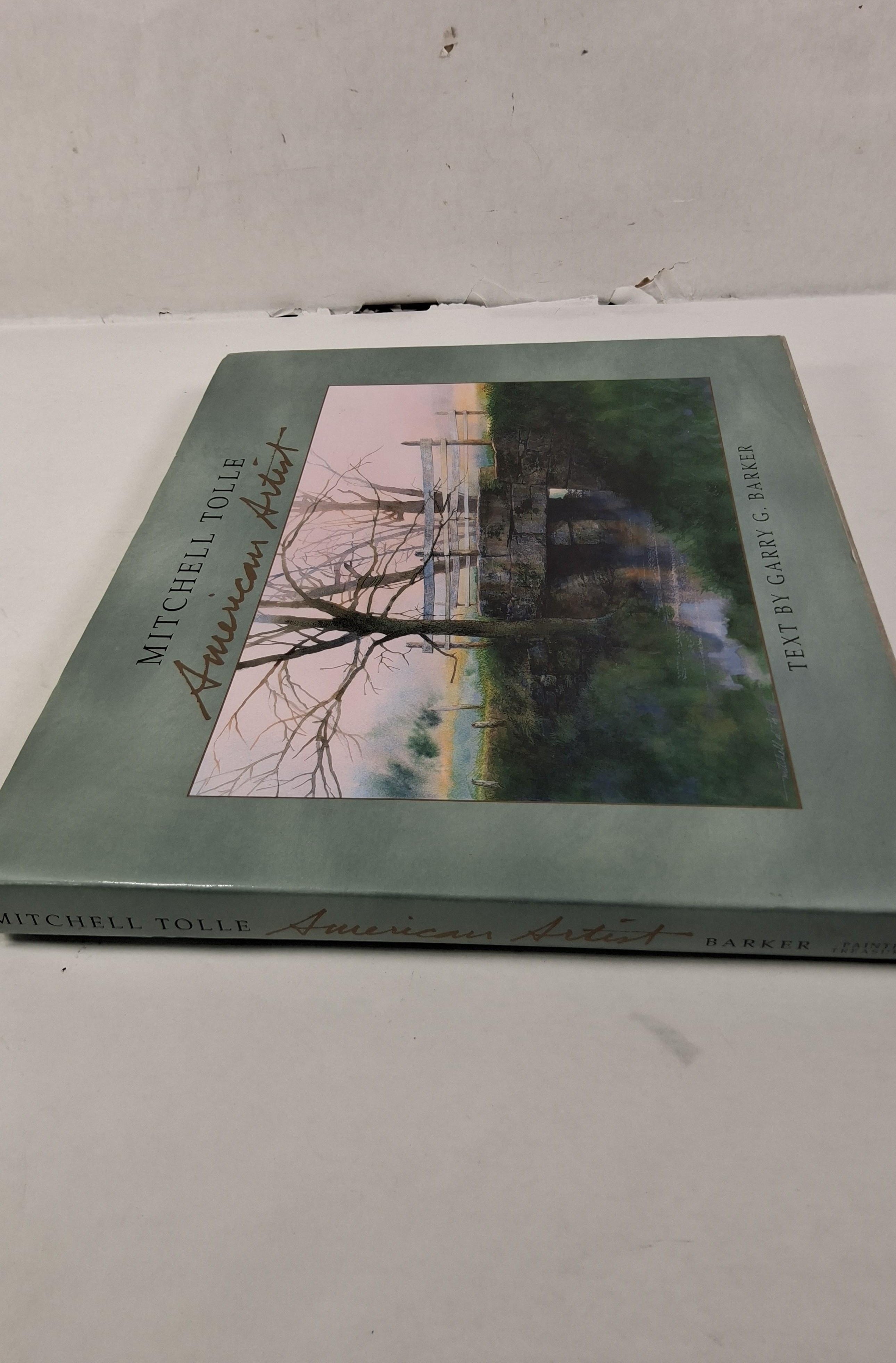 Mitchell Tolle American Artist Signed by Mitchell Tolle Edition Hardcover Kentucky Folk Art Coffee Table Book