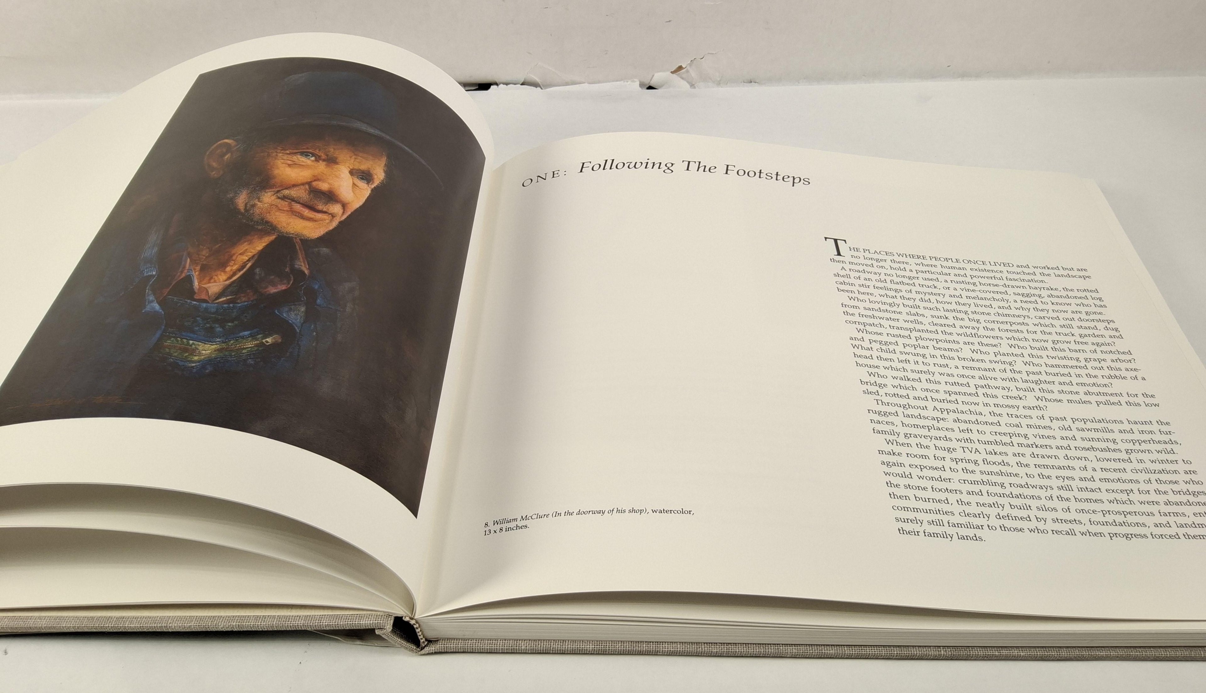 Mitchell Tolle American Artist Signed by Mitchell Tolle Edition Hardcover Kentucky Folk Art Coffee Table Book