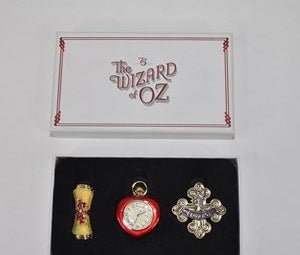 The Wizard of Oz 75th Anniversary Enamel Pin Collection Gift Set | Dorothy Ruby Slippers & Toto Collector Pins