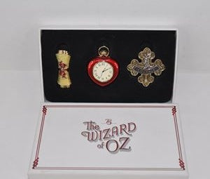 The Wizard of Oz 75th Anniversary Enamel Pin Collection Gift Set | Dorothy Ruby Slippers & Toto Collector Pins
