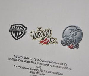 The Wizard of Oz 75th Anniversary Enamel Pin Collection Gift Set | Dorothy Ruby Slippers & Toto Collector Pins