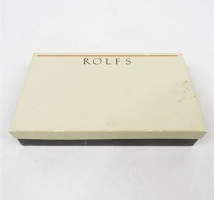 Rolfs Vintage Thai Ceramic Napkin Rings Set of 8 | Blue and White Table Linens Holders