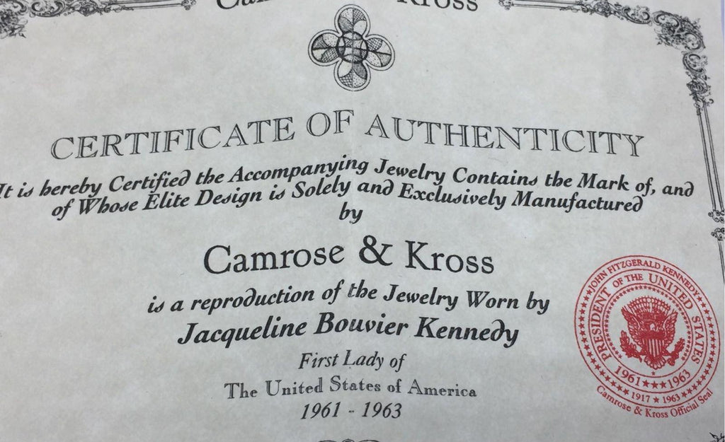1990s Camrose & Kross Brooch 22.91 Grams