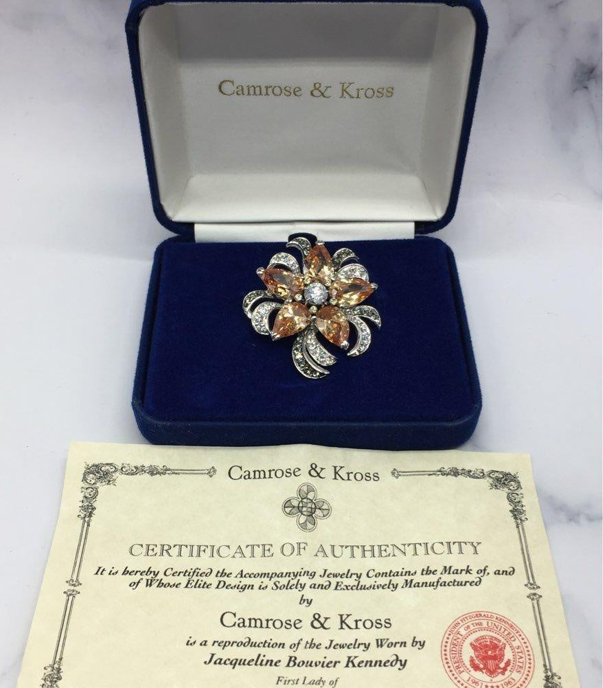 1990s Camrose & Kross Brooch 22.91 Grams
