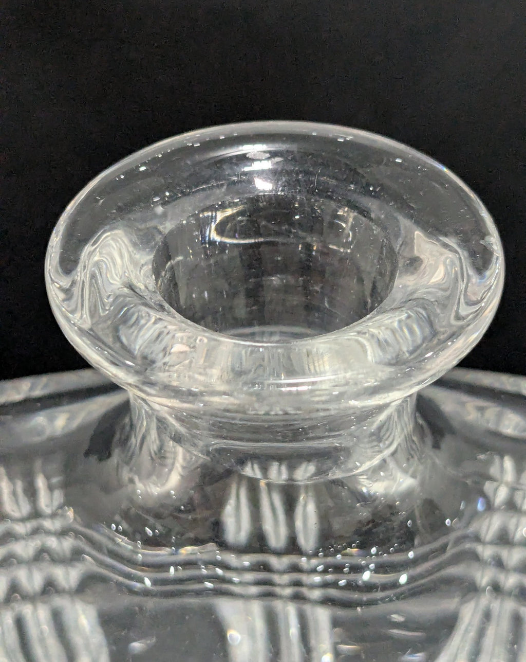 AGE REVIEW Fitz and Floyd Crystal Whiskey Decanter