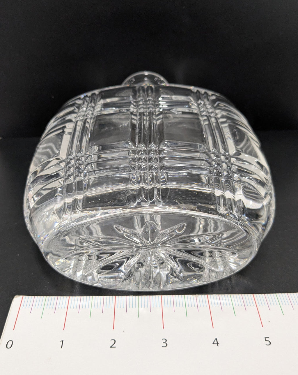 AGE REVIEW Fitz and Floyd Crystal Whiskey Decanter