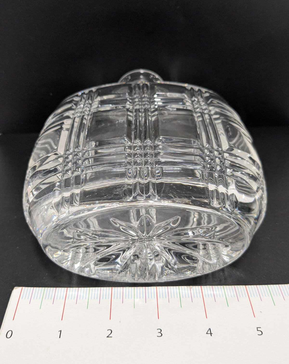 AGE REVIEW Fitz and Floyd Crystal Whiskey Decanter