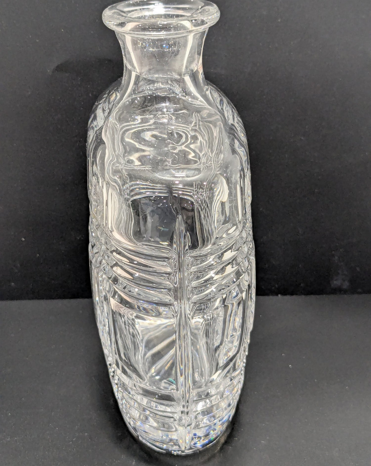AGE REVIEW Fitz and Floyd Crystal Whiskey Decanter