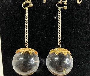 Extra Large 1990s Brutalist Silver and Gold-Tone Clip Earring Set