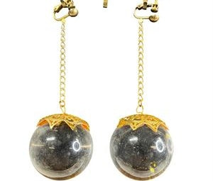 Extra Large 1990s Brutalist Silver and Gold-Tone Clip Earring Set