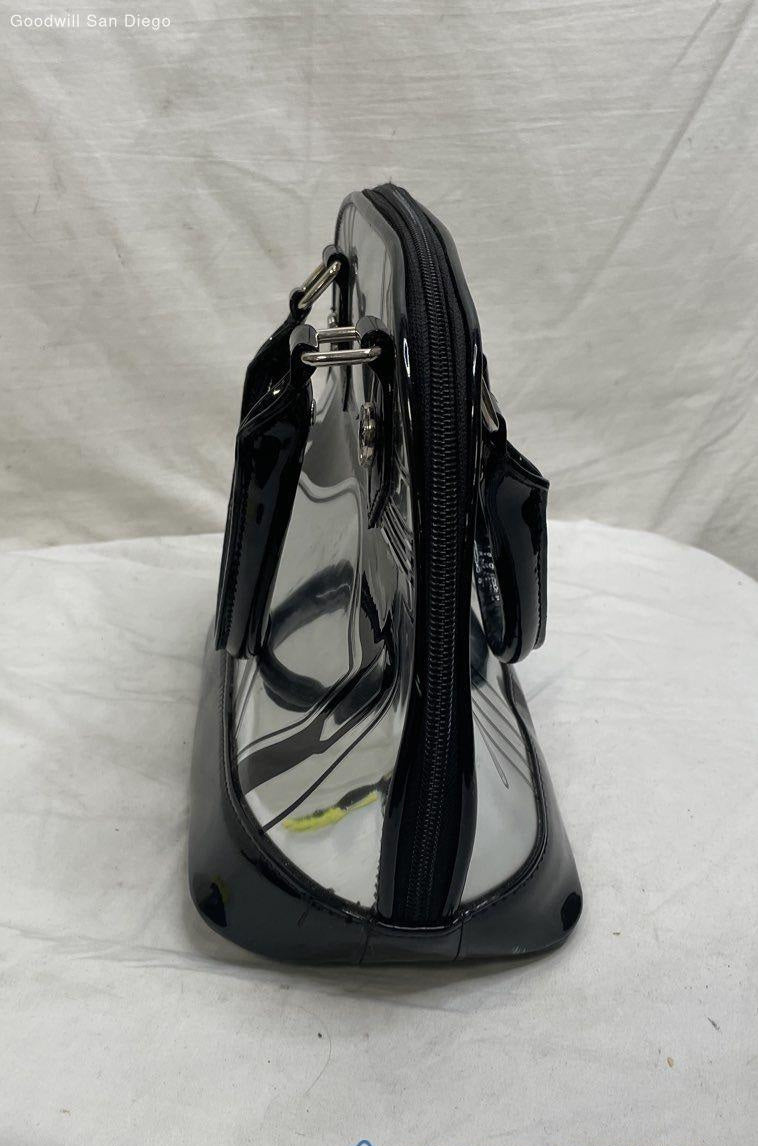 Loungefly Star Wars Darth Vader Patent Handbag, Black Silver Dome Satchel Purse