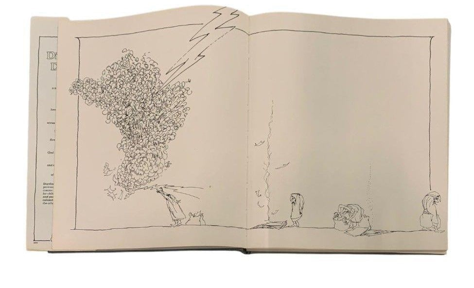 Different Dances by Shel Silverstein, 1979 large-format book of black-and-white illustrations, view 2
