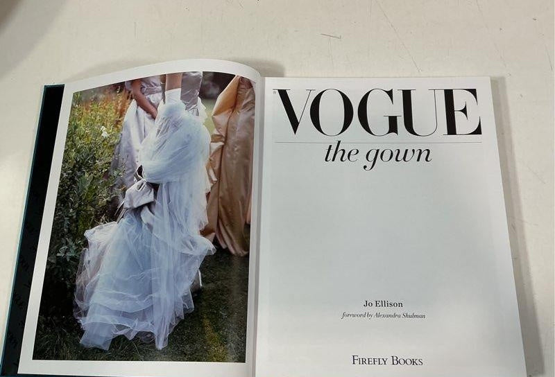 Vogue The Gown by Jo Ellison Hardcover with Slipcase