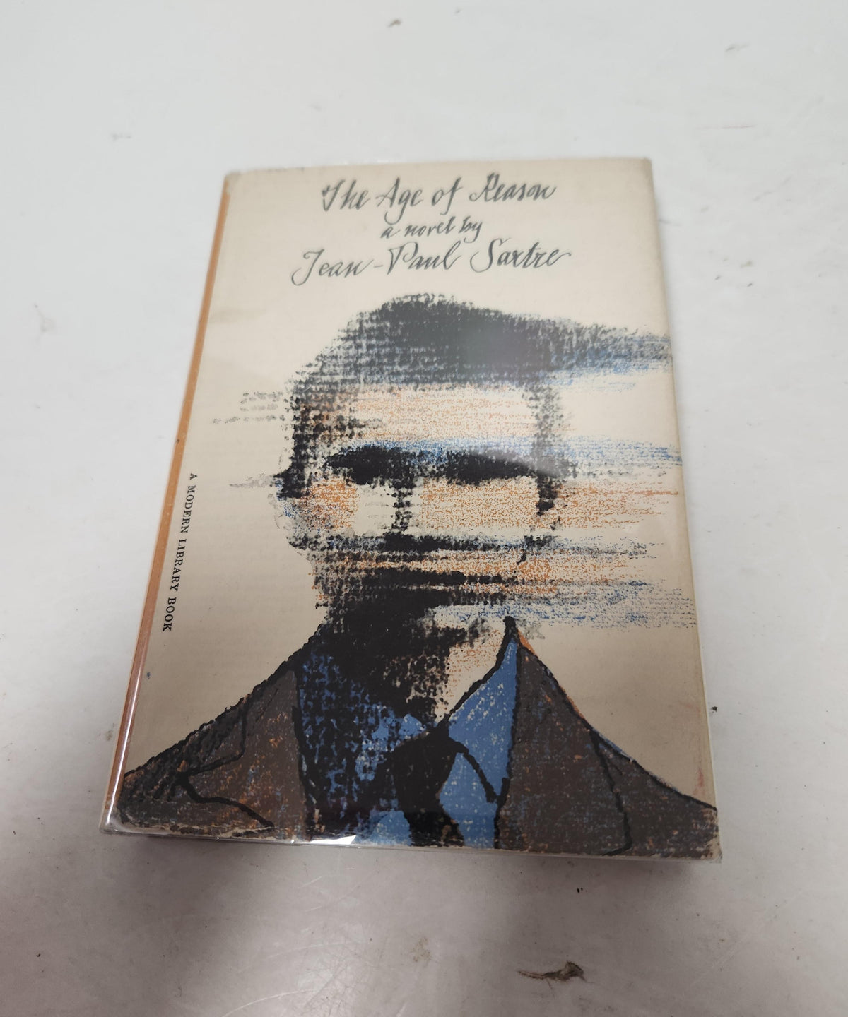 The Age of Reason by Jean-Paul Sartre, Modern Library edition cover, view 5