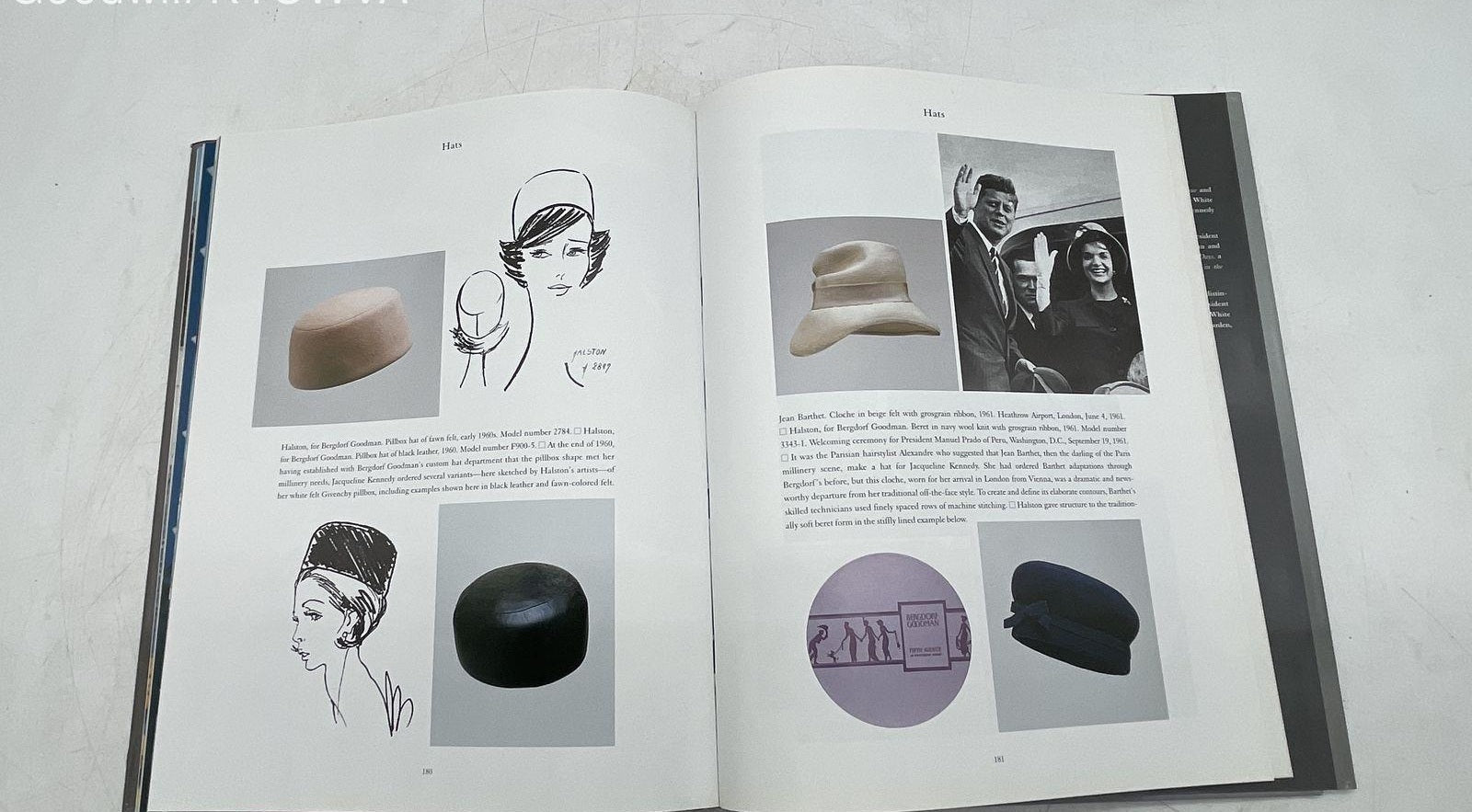 Jacqueline Kennedy The White House Years Hardcover Book, Metropolitan Museum Exhibition Fashion Volume