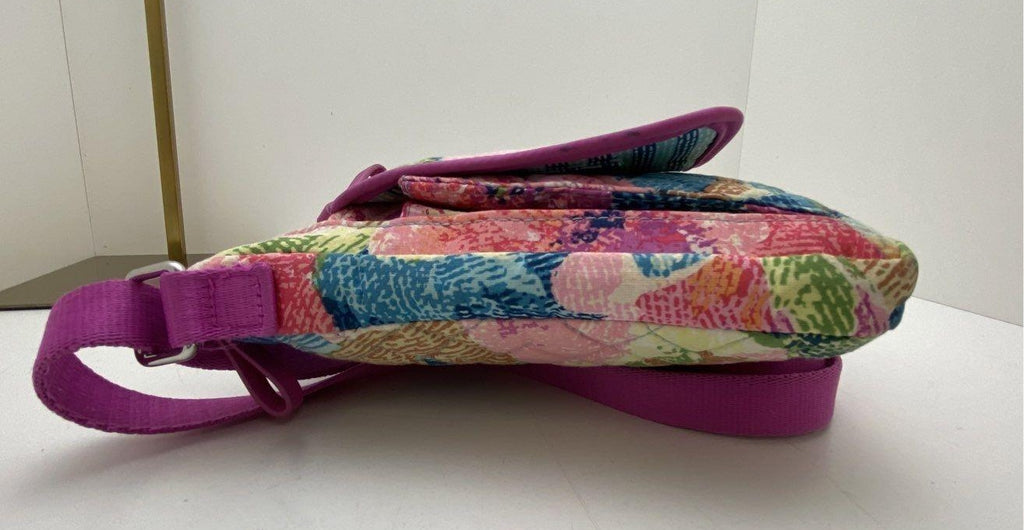Vera Bradley Super Bloom Quilted Mini Hipster Crossbody Bag Floral