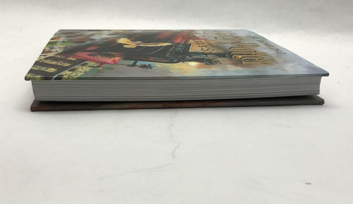 Harry Potter and the Sorcerer's Stone illustrated edition by Jim Kay with dust jacket, view 2