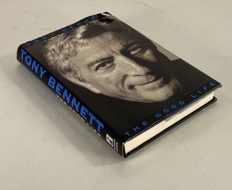 Tony Bennett The Good Life Signed by Tony Bennett First Edition First Printing Hardcover 1998 Dust Jacket (Fixes)