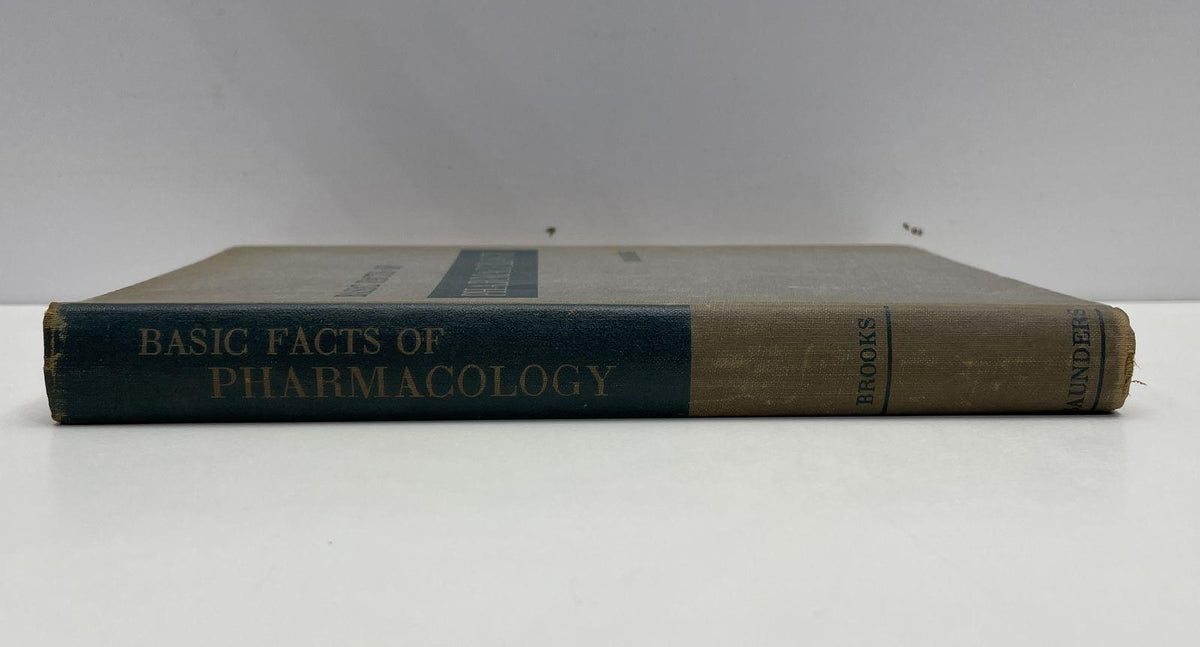 Basic Facts of Pharmacology by Stewart M. Brooks, W. B. Saunders cloth hardcover, view 8