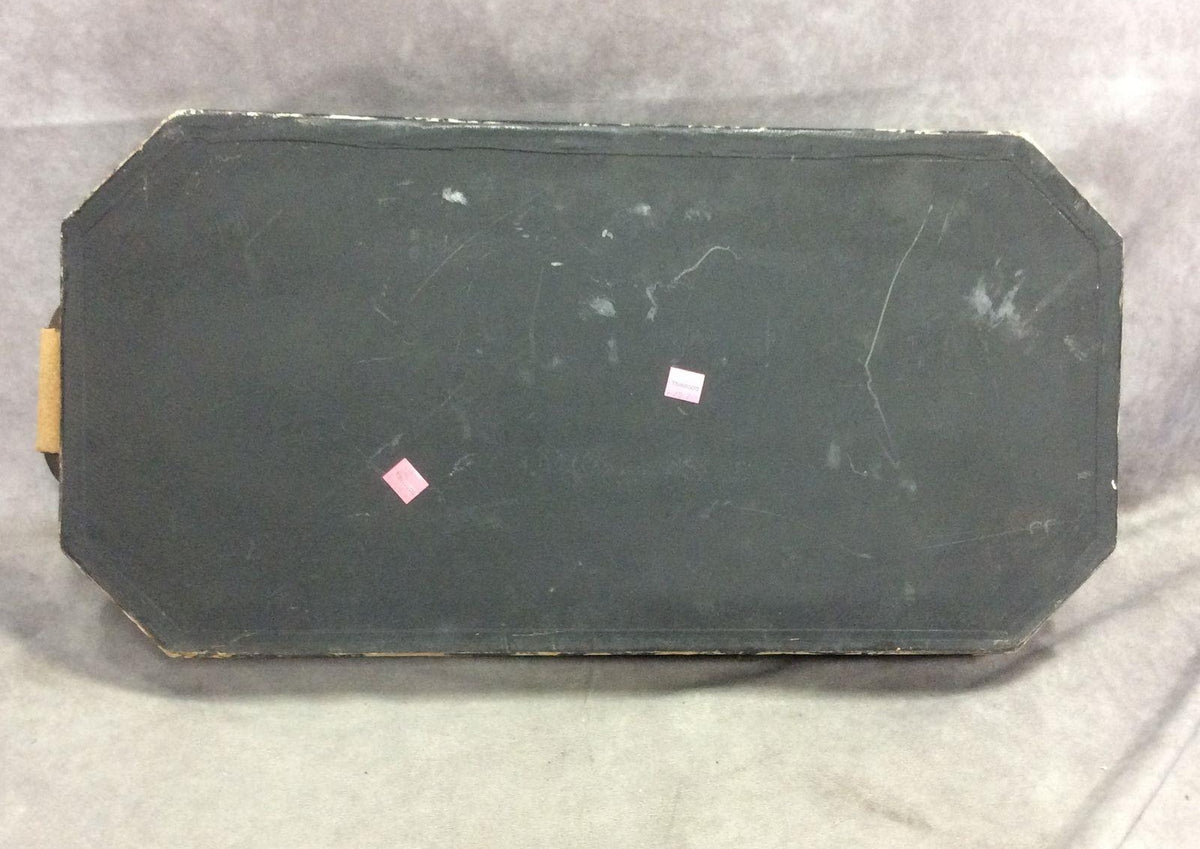 Rustic distressed Chianti Classico double handle serving tray with dark painted border, view 7