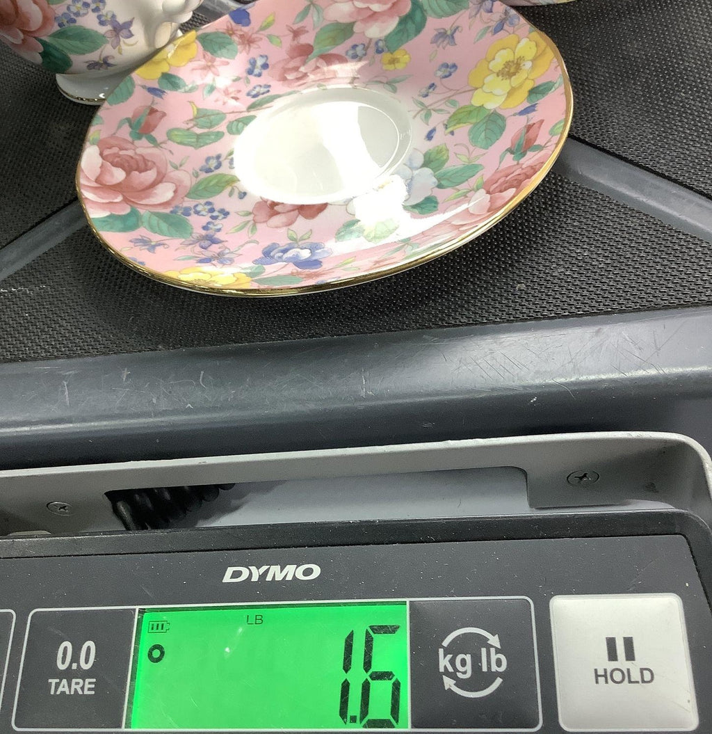 Arthur Wood Pink Floral Teapot Niagara Parks Cup and Saucer Set