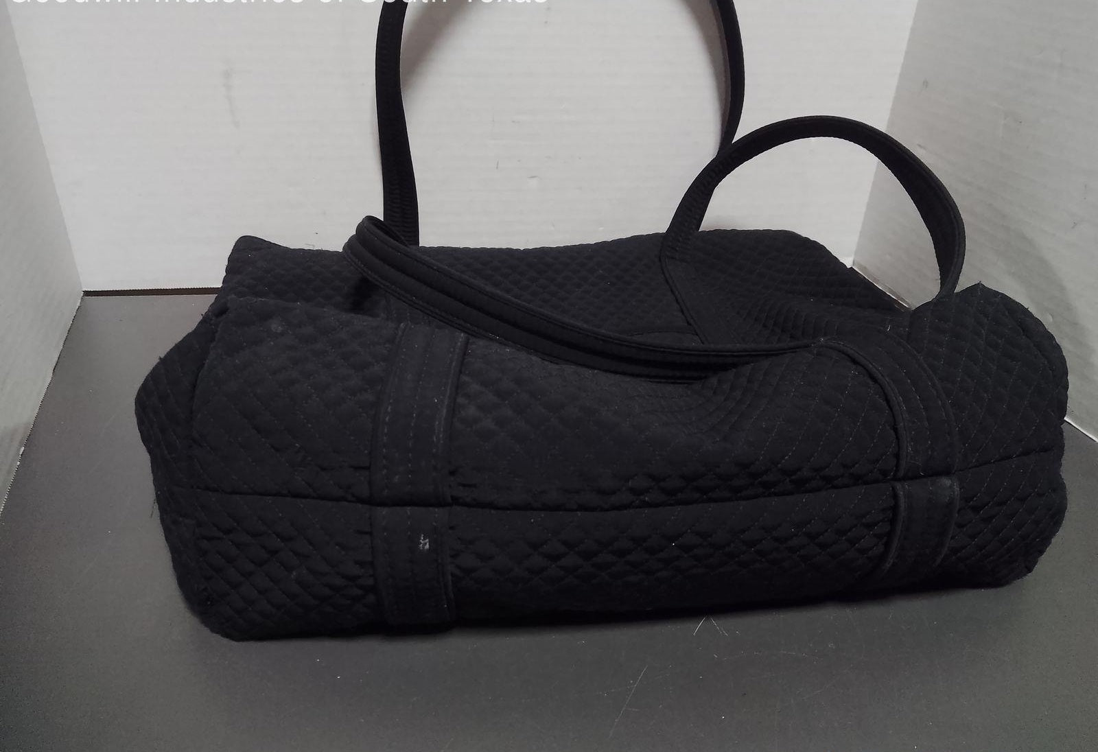 (SOLD) Vera Bradley Black Shoulder Bag