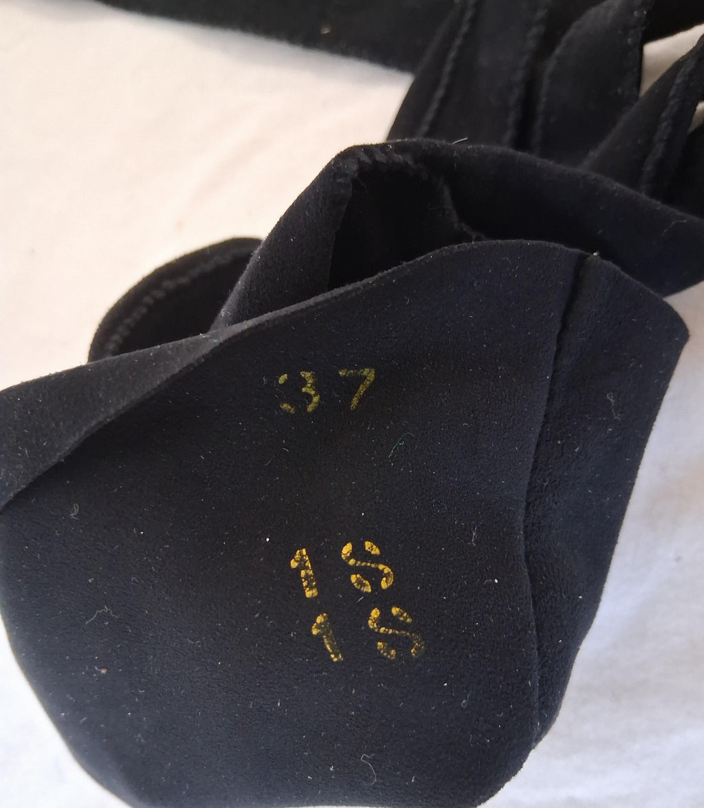 Vintage Black Mocha Washable Gloves - Genuine Black Head
