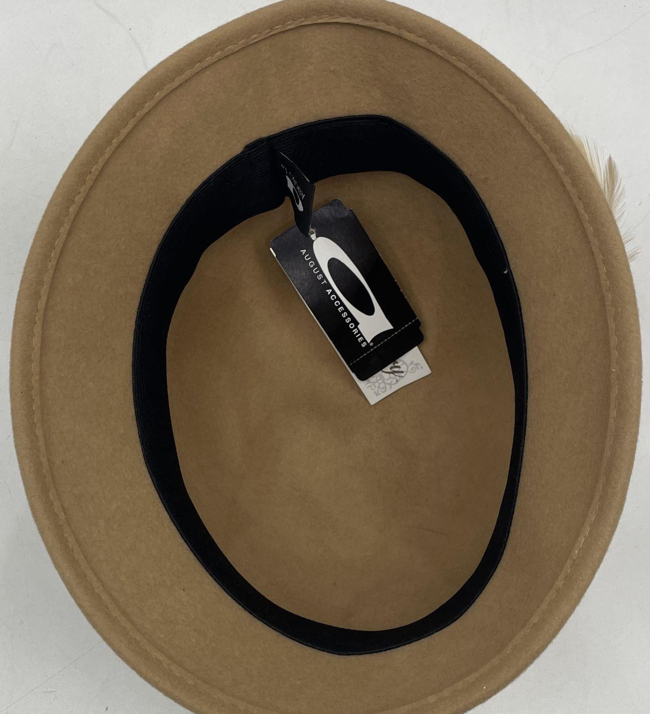 Fine Millinery Brown Cloche Hat with Floral Accent | Classic Women's Wool Felt Hat