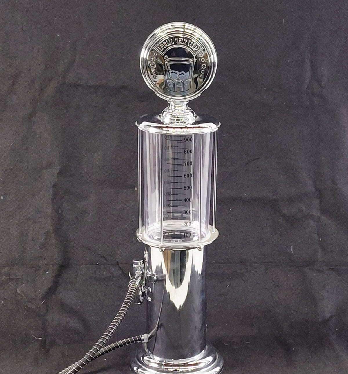 AGE REVIEW Godinger High Octane Fill 'Er Up Gas Pump Liquor Dispenser 19" Bar Decanter