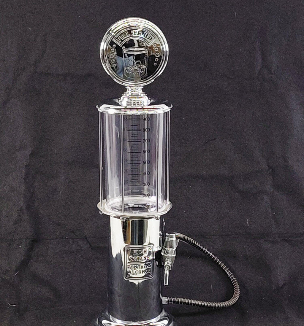 AGE REVIEW Godinger High Octane Fill 'Er Up Gas Pump Liquor Dispenser 19" Bar Decanter