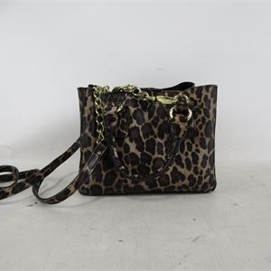 Steve Madden Leopard Print Satchel Crossbody Bag, 7.5 x 6 x 5