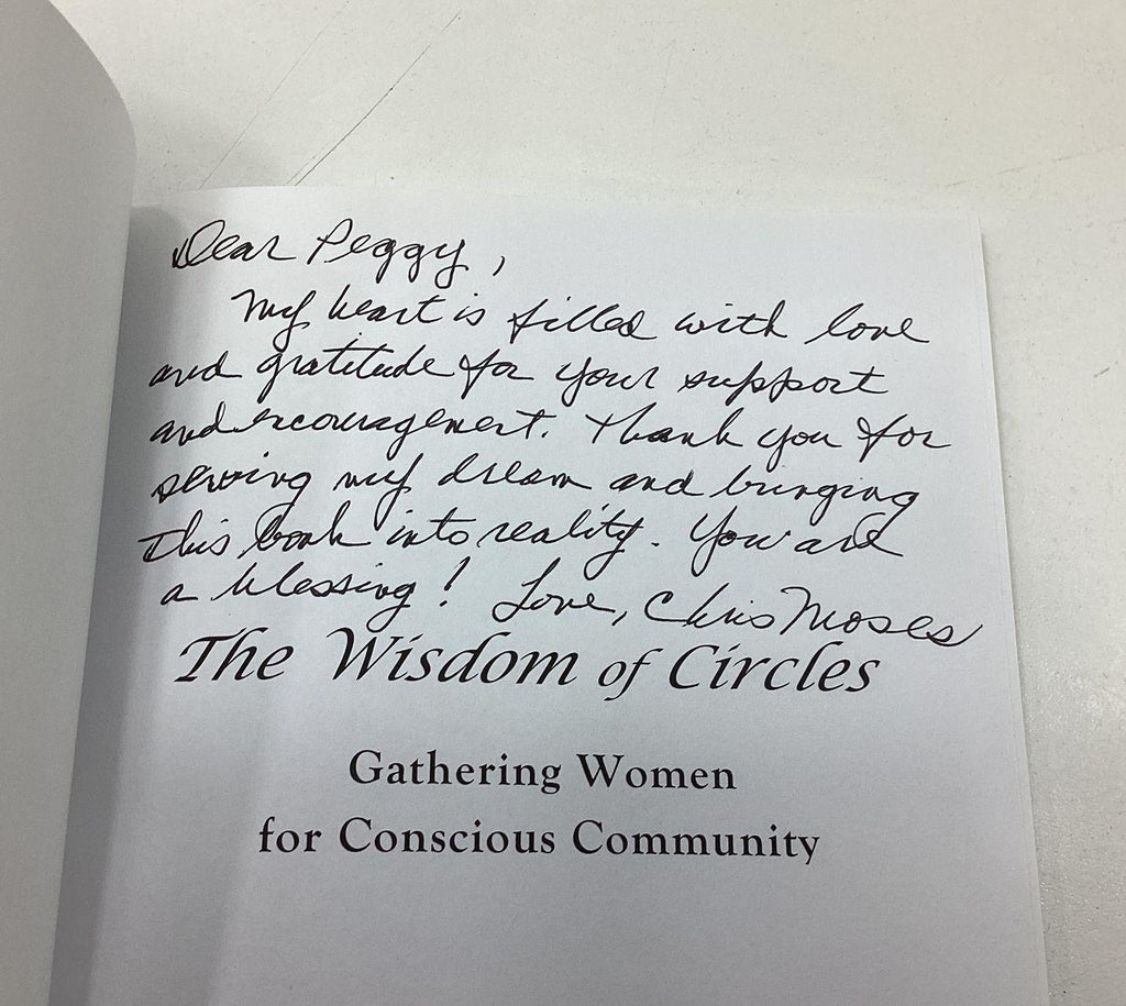 The Wisdom of Circles by Christine Moses Signed by Christine Moses (Fixes)