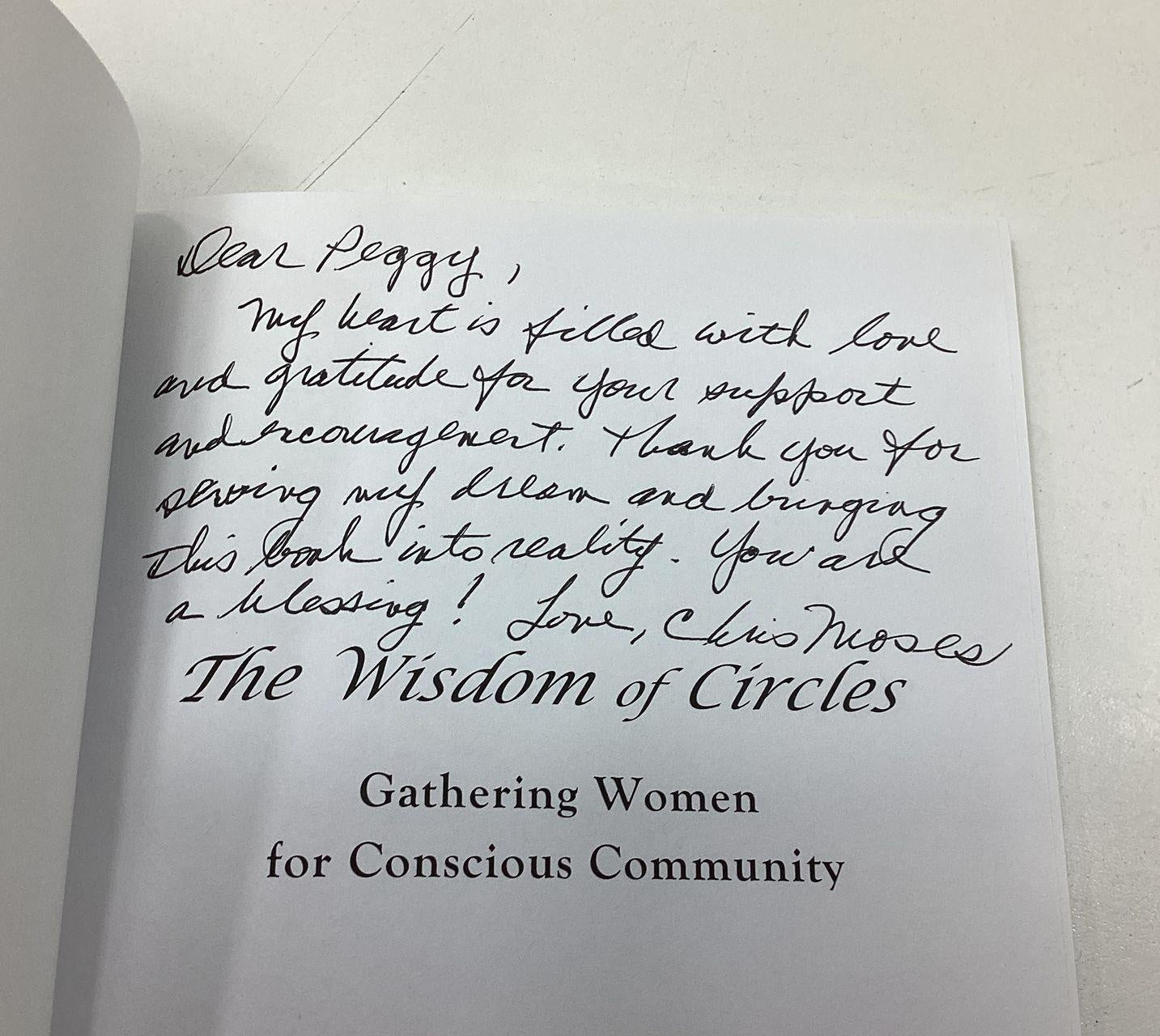 The Wisdom of Circles by Christine Moses Signed by Christine Moses (Fixes)