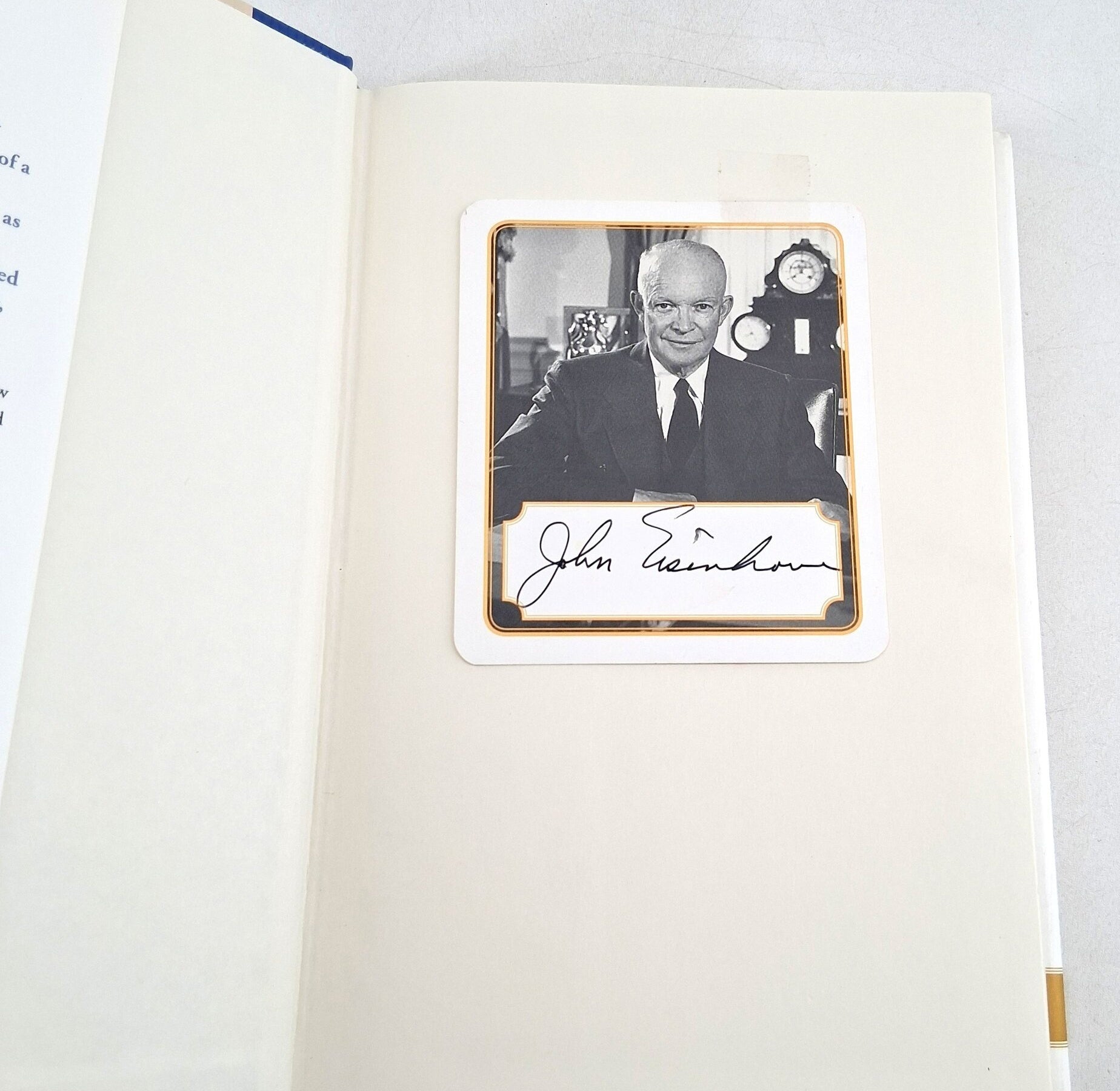 Signed John S.D. Eisenhower General Ike A Personal Reminiscence First Edition