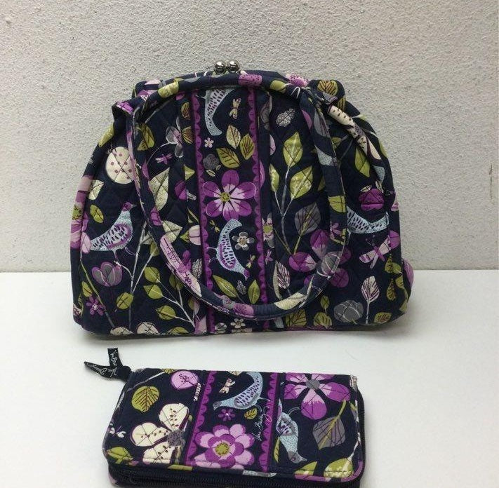 Vera Bradley Purse With Matching Wallet