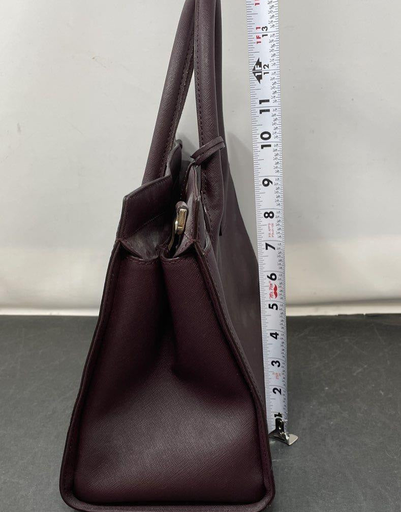 Kate Spade New York Cameron Street Candace Satchel | Plum Purple Saffiano Leather Tote Bag