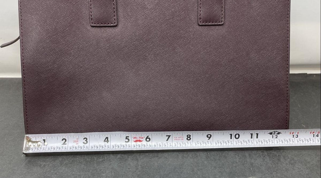 Kate Spade New York Cameron Street Candace Satchel | Plum Purple Saffiano Leather Tote Bag