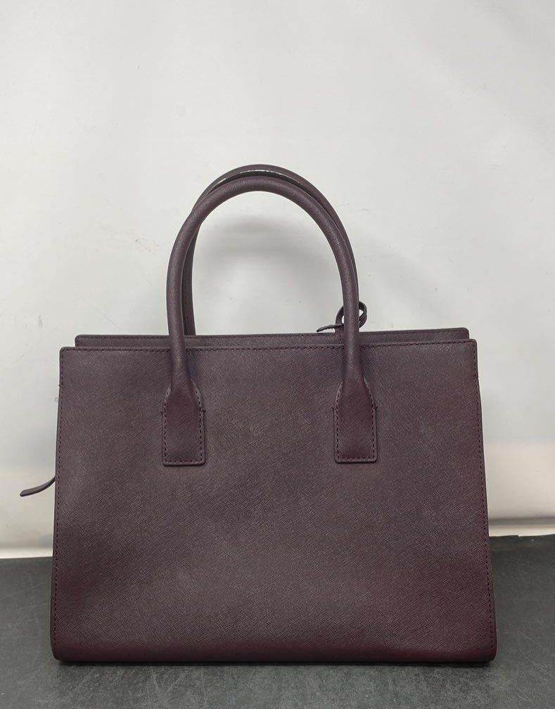 Kate Spade New York Cameron Street Candace Satchel | Plum Purple Saffiano Leather Tote Bag
