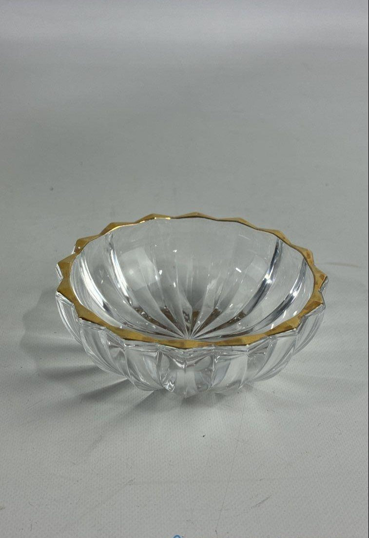 AGE REVIEW Mikasa Sunbeam Gold Individual Condiment Bowls Set of 4 in Box