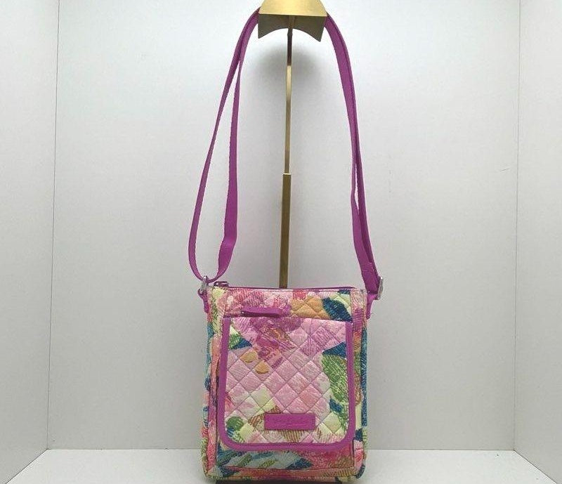 Vera Bradley Super Bloom Quilted Mini Hipster Crossbody Bag Floral
