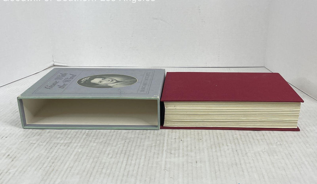 Margaret Mitchell Gone With The Wind 1986 50th Anniversary Edition Book with Slipcase