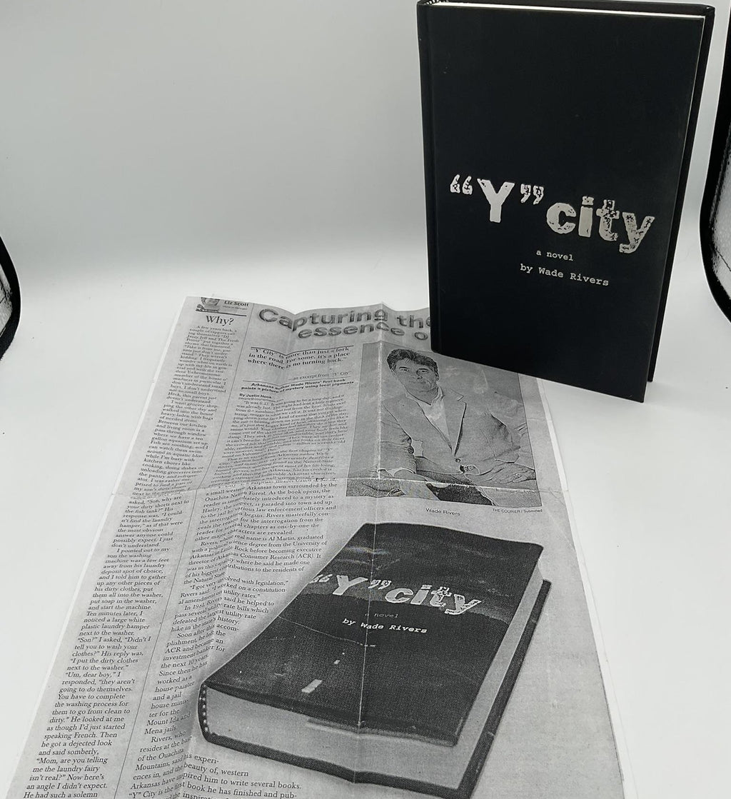 Y City by Wade Rivers Signed by Wade Rivers First Edition 2009 Hardcover (Fixes)