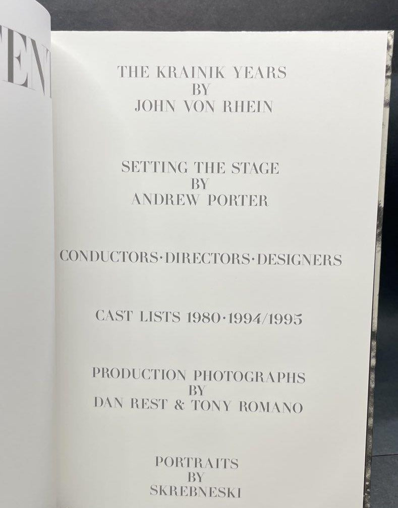 Collector's Edition Bravi by Victor Skrebneski for Lyric Opera of Chicago Signed by Victor Skrebneski (Fixes)