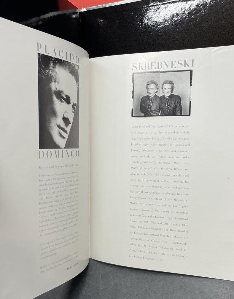 Collector's Edition Bravi by Victor Skrebneski for Lyric Opera of Chicago Signed by Victor Skrebneski (Fixes)