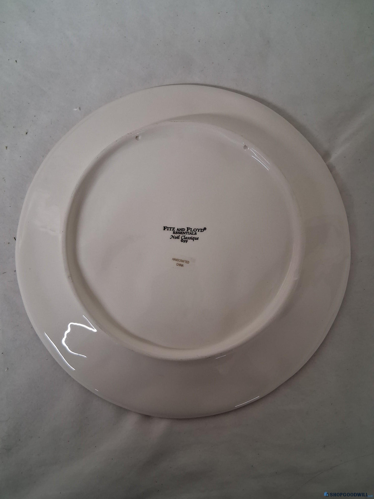 AGE REVIEW Fitz and Floyd Noel Classique Canape Plate